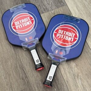 Detroit Pistons Pickleball Paddles (2)